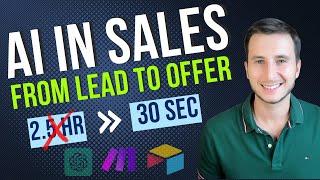 AI in Sales Automation: From Lead to Offer in Seconds!