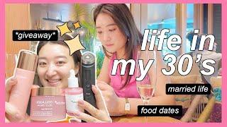 LIFE IN MY 30S: Medicube GIVEAWAY, Korean Skincare for Healthy Skin, Date Nights | Crystall Cho