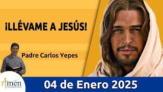 Evangelio De Hoy Sábado 04 de Enero 2025 #PadreCarlosYepes l San Juan  1,35-42 l Misa