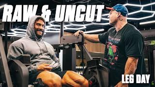 CBUM & The MARTIAN Raw and Uncut Quad workout | 30 Minutes of Uncut Bonus Footage | Sam Sulek Vibe