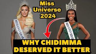 Chidimma Adetshina Story Why Chidimma Deserve to Win Miss Universe 2024 Than Victoria Kjaer Theilvig