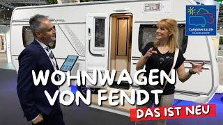 Fendt Wohnwagen NEUHEITEN vom Caravan Salon 2024