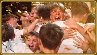 Bruno BREAKS the GOLDEN BUZZER for Phoenix Boys' emotional audition | Auditions | BGT 2024