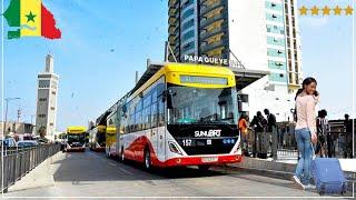 NEW DAKAR CITY TRAM Is World Class!! (Senegal In 2025).