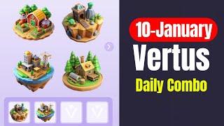 Vertus Daily Combo 10 January | Vertus Mining Bot Daily Combo Today