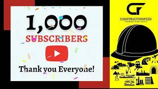 1000 Subscribers special | Thanks to all the Constructors |