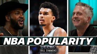 Can Wemby Save The NBA? An NBA Popularity Check In with Van and Wos | The Bill Simmons Podcast