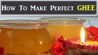 Homemade Ghee From Butter In 15 Mins | Traditional Failproof Ghee Recipe | Samyuktha Diaries