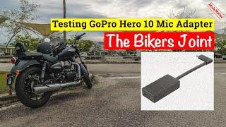 4K | Testing Gopro Hero 10 Microphone Adapter | The Bikers Joint | Akula Matiau