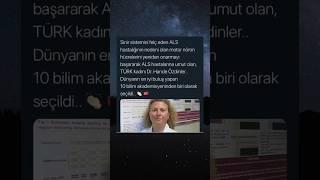 Dünyanın 10 Bilim Akademisyenin den biri olarak seçildi  #shortsvideo
