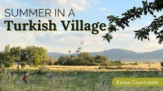 Turkish Village in Konya | Traditional Life in the Akşehir Countryside | Summer Gardens & Bayram