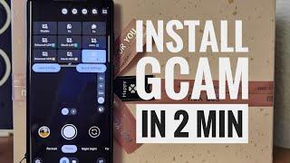 How to install gcam on your phone - Samsung S23 Ultra (and most other phones)