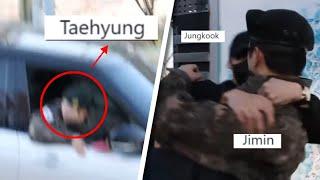 bts news today! suddenly meeting, Jungkook and V hug Jimin because of this!