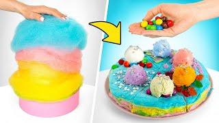 Sweet Tooth's Paradise: Cotton Candy Cake!