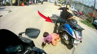 Scooty 2 Girl Accident funny Video Papa Ki Pari Scooty Se Giri