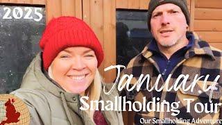 First Smallholding Tour of 2025 | UK Smallholding Life | Episode 1 2025