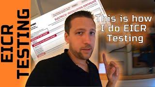 How I do EICR Testing | Thomas Nagy