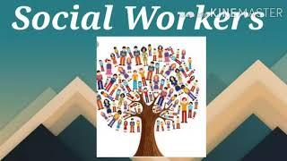 Social workers of India.