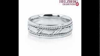 Wedding rings at Helzberg Diamonds.