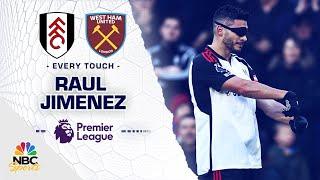 Every touch by Raul Jimenez in Fulham's 5-0 win v. West Ham United | Premier League | NBC Sports