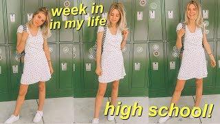 High School Week in My Life: Senior Year!