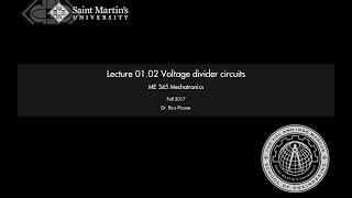 01.02 Voltage divider circuits