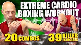 Extreme Cardio Boxing Workout || 39 Exercises and 20 Boxing Combos || Burn 1,000 Calories