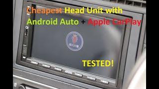 ATOTO F7G2A7SE Android Auto + Apple Carplay Head Unit tested in my Saab 9-3