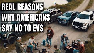 Why the EV Revolution Is Failing in America: The Gas Car Preference! Electric Vehicles Vs ICE!