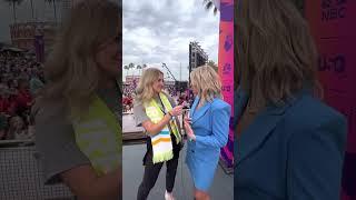 Premier League Fan Fest 2023 Interview with Rebecca Lowe