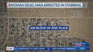 Woman dead, man arrested after stabbing in East EP