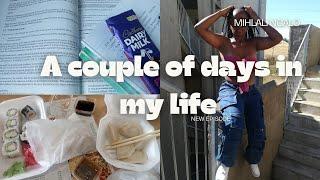 Vlog:relaxed my hair, school, Maggie's Chinese restaurant  and many more