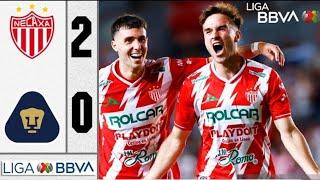 NECAXA VS PUMAS // RESUMEN & GOLES // LOGA MX 2024 //