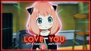 ˹ Love You ¬ Edit/AMV ˼- @6ft3 Rmk + Clips