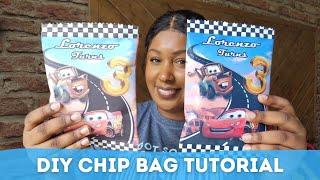 Easy Personalized Chip Bag Design and Assembly Tutorial | UPDATED TECHNIQUES