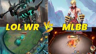 MOBILE LEGENDS BANG BANG VS LEAGUE OF LEGENDS WILD RIFT SKILL BATTLE 2024 | Ultra HD