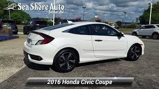 Used 2016 Honda Civic Coupe Touring, Belmar, NJ S1940