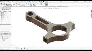 SolidWorks Tutorial 2022: Connecting Rod Design