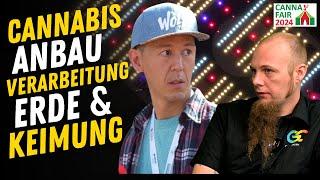 Cannabis Anbau Garten Experte verrät uns sein Geheimnis! H@sh Rosin und Komposterde Cannafair 2024