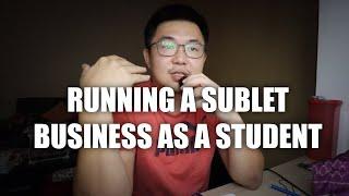 ASKING SEAN #097 | IS IT A GOOD IDEA TO RUN A SUBLET BUSINESS AS A STUDENT?