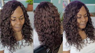 HUMAN HAIR CURLY CROCHET HAIR | No Slippage | MICRO RING LOOP IS AMAZING