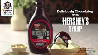 Hershey's | Chocolate Syrup with Vanilla Ice Cream