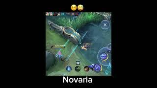 Novaria  best hero #mobilelegends