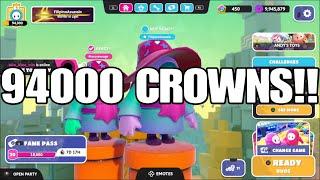 I REACHED 94,000 CROWNS IN FALL GUYS