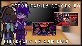 Afton Family Reacts To Literally Security Breach & Ruin! ||GC|| [FNaF] (REQUESTED)