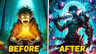 He Was Reborn As A Weak Goblin But After Stealing The Level-up Talent He Became The Chosen One |Full