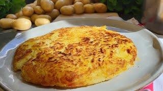 Schweizer Rösti  Original Rezept von der Bäuerin - Knusprig und köstlich (Kartoffel-Rezept)