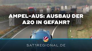 Nach Ampel-Aus: Wird die A20 mit Elbquerung noch ausgebaut?