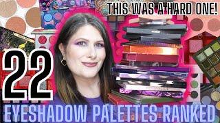 22 EYESHADOW PALETTES RANKED AND REVIEWED