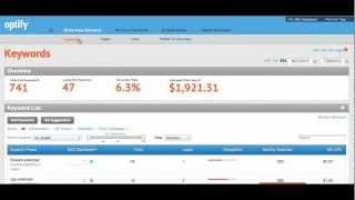 Optify Training Video - Keywords Overview